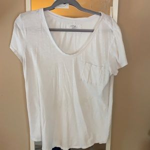 Comfortable White tee size Medium